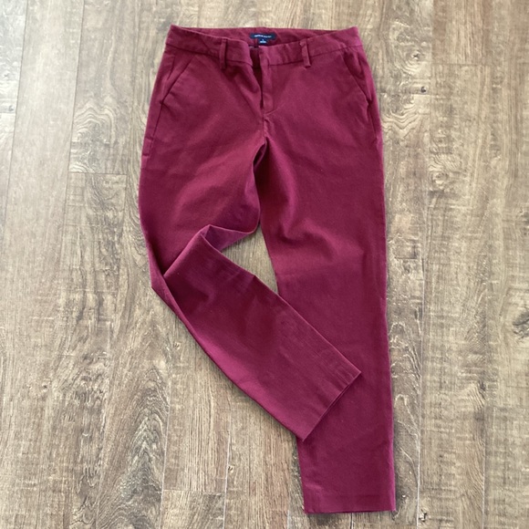 Tommy Hilfiger maroon chino style pants - Picture 4 of 4